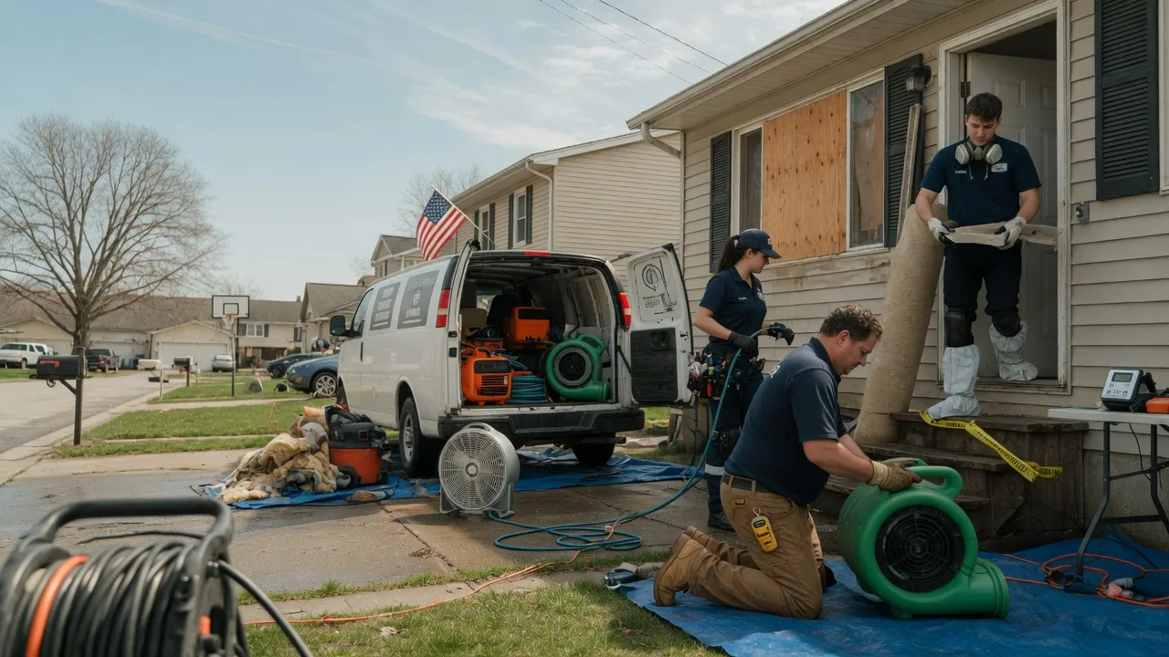 Water Damage Restoration in Ringgold, PA near me